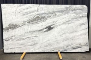 Princess White 3cm Polished Quartzite Slab - Quartzite Slab | Intrepid Marble & Granite