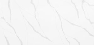 Viatera Calacatta Plata 3cm Polished Quartz Slab - Quartz Slab | Intrepid Marble & Granite