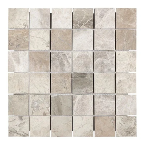 Atlantic Gray 2X2 Honed Marble Mosaic - Marble | Intrepid Marble & Granite