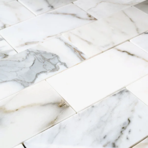 Calacatta Gold 3X6 Polished  Marble Tile - Marble | Intrepid Marble & Granite