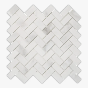 Calacatta Oliva 1X2 Herringbone Polished Marble Mosaic - Marble | Intrepid Marble & Granite