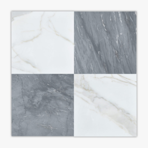 Checkerboard Calacatta Gold+Bardiglio Nuvalato 12×12 Honed - Marble | Intrepid Marble & Granite