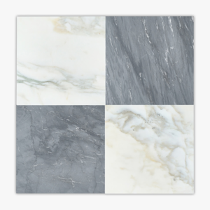 heckerboard Calacatta Oliva+Bardiglio Nuvalato 12×12 Polished - Marble | Intrepid Marble & Granite