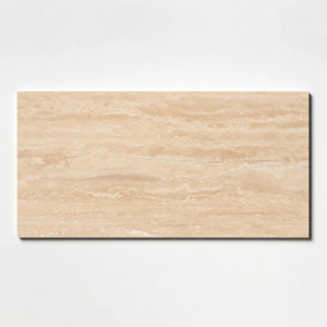 Ivory 12X24 Vein Cut Honed Filled Travertine Tile - Travertine | Intrepid Marble & Granite