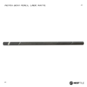 Pietra Grey 1/2X12 Pencil Honed Marble Molding - Marble | Intrepid Marble & Granite