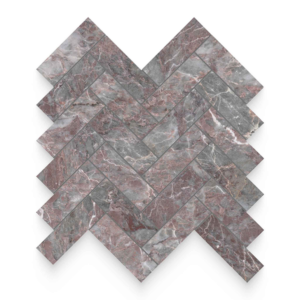 Salome 1.25X4 Herringbone Honed Mosaic - Marble | Intrepid Marble & Granite