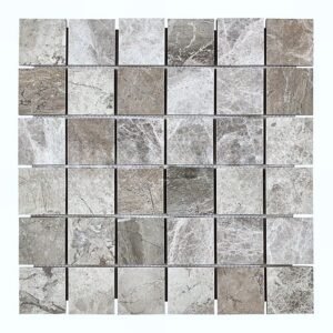 Atlantic Gray 2X2 Honed Marble Mosaic