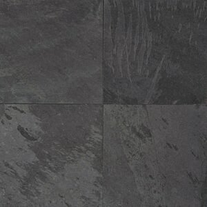 Black 24X24 Slate Tile