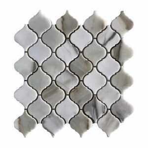 Calacatta Gold 2" Lantern Polished Marble Mosaic
