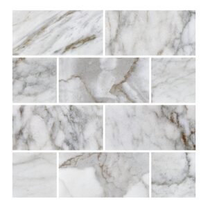 Calacatta Gold 3X6 Polished  Marble Tile