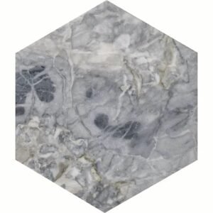 Calacatta Moonlight 10" Hex Honed