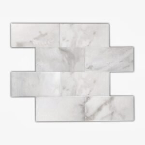 Calacatta Oliva 3X6 Straight Honed Marble Tile