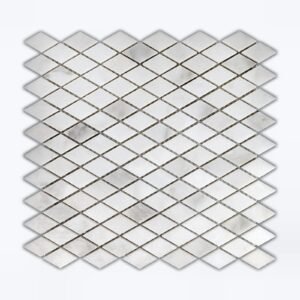 Calacatta Oliva Diamond Honed Marble Mosaic