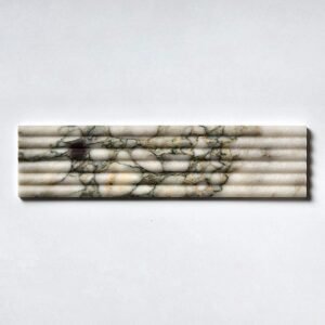 Calacatta Verde Fluted 6X24 Honed Marble Tile - Marble | Intrepid Marble & Granite