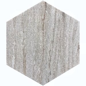 Crystal Wood Polished 10" Hexagon