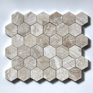 Diana Royal 2" Hex Polished Marble Mosaic