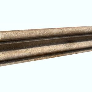 Noce Toros 2X12 Chairrail Honed Travertine Molding