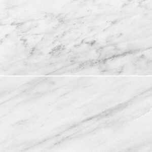 Oriental White 6X12 Polished Marble Tile