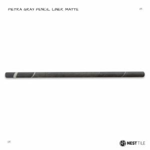 Pietra Grey 1/2X12 Pencil Honed Marble Molding