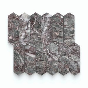 Salome 2X6 Picket Honed Mosaic