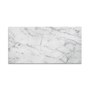 Statuary White 12X24 Honed Marble Tile
